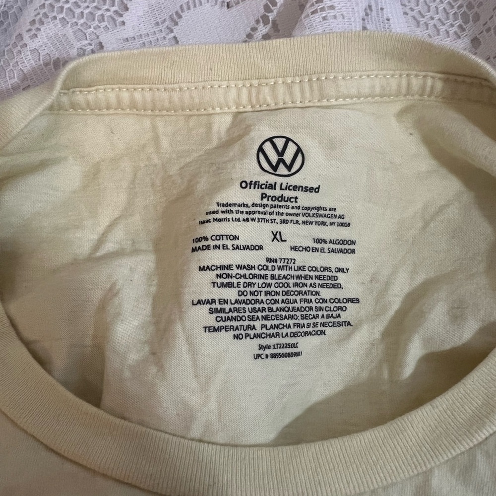 Volkswagen Kids Yellow Graphic Tee - Picture 5 of 7